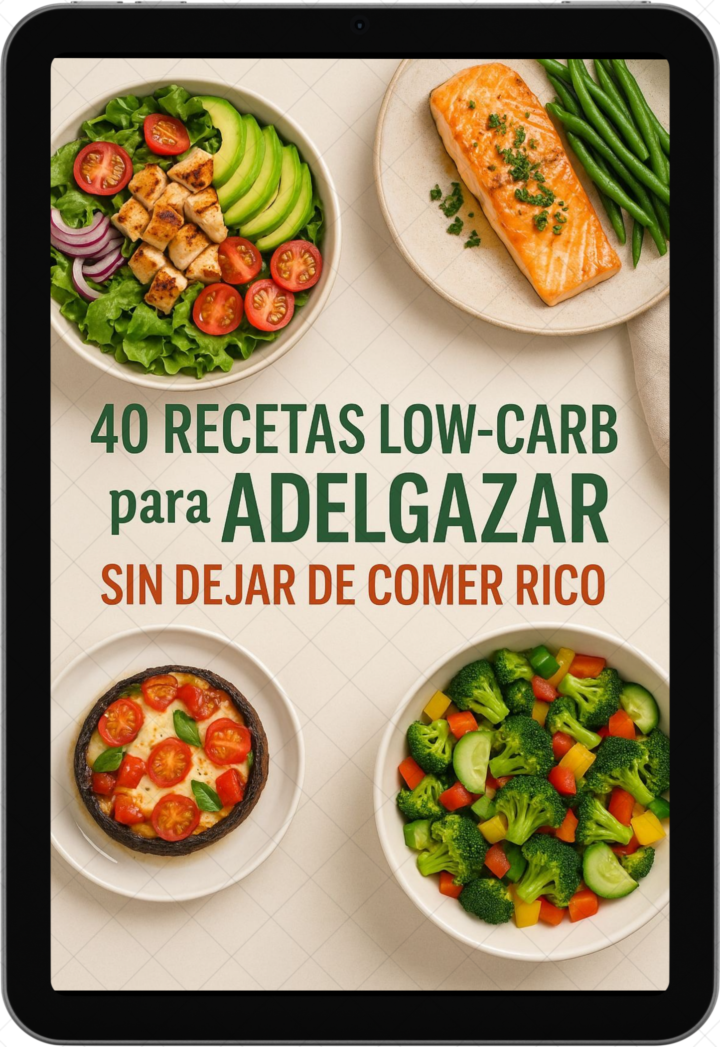 40 RECETAS SALUDABLES LOW CARB