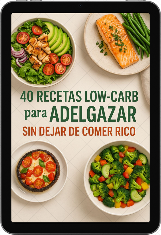 40 RECETAS SALUDABLES LOW CARB